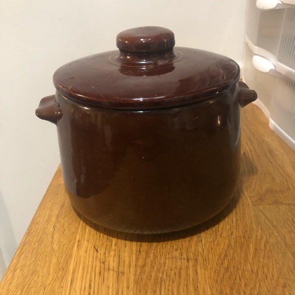 West Bend Other - West Bend Vintage Brown Stonewear Pot